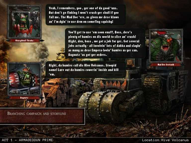 Warhammer 40,000: Armageddon - Da Orks